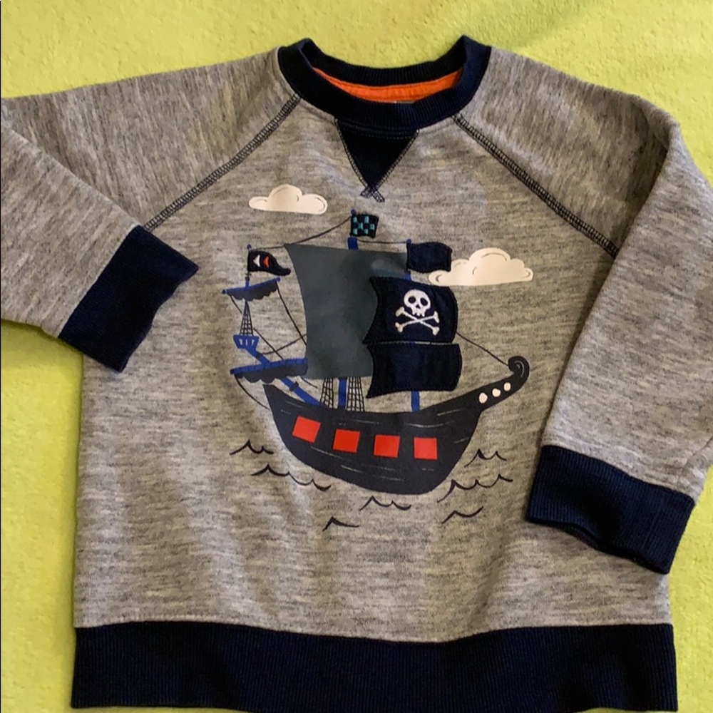 Boys pirate sweatshirt